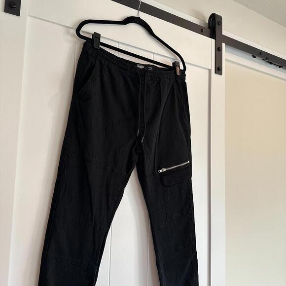BROOKLYN CLOTH Men's Black Joggers Size Medium - Picture 2 of 8